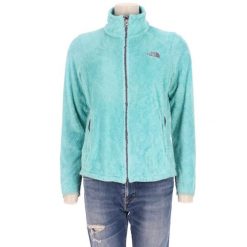 Damska kurtka polarowa Osito TNF. Niebieskie kurtki damskie The North Face, l, bez wzorów, z materiału, bez kaptura. Za 212.96 zł.