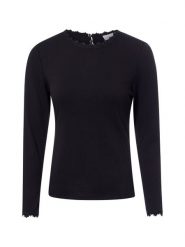 Vila Koszulka z długim rękawem Kobiety Bawełna czarny, S. Czarne t-shirty damskie Vila, s, bez wzorów, z bawełny, bez kołnierzyka. Za 149.95 zł.