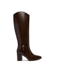 LAUREN RALPH LAUREN Kozaki Rlyn Bk T Hl Bo Tal 802P12879002 Brązowy ciemny. Brązowe kozaki damskie Lauren Ralph Lauren, ze skóry, bez obcasa, na słupku. Za 1,599.00 zł.