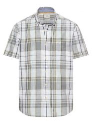 Camel Active Koszula - Regular fit - w kolorze szaroniebieskim rozmiar: M. Niebieskie koszule męskie Camel Active, m, bez wzorów, z bawełny, bez kołnierzyka, bez ramiączek. Za 144.95 zł.