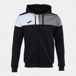 Bluza dresowa z kapturem Joma Crew V. Czarne bluzy sportowe męskie Joma, na zimę, m, z dresówki. Za 172.15 zł.