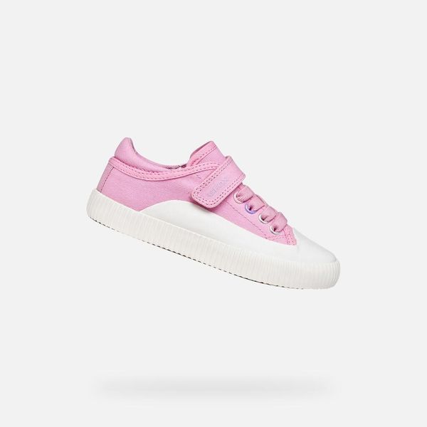 Buty GEOX J TIPPESTE DK Rose. Czerwone obuwie treningowe damskie Geox, na fitness i siłownię. Za 174.99 zł.