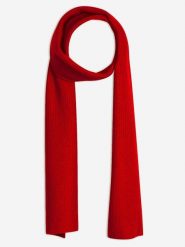 AUTHENTIC CASHMERE Kaszmirowy szal "Apolline" w kolorze czerwonym - 180 x 30 cm rozmiar: onesize. Czerwone szaliki i kominy damskie AUTHENTIC CASHMERE, bez wzorów, z kaszmiru. Za 369.99 zł.