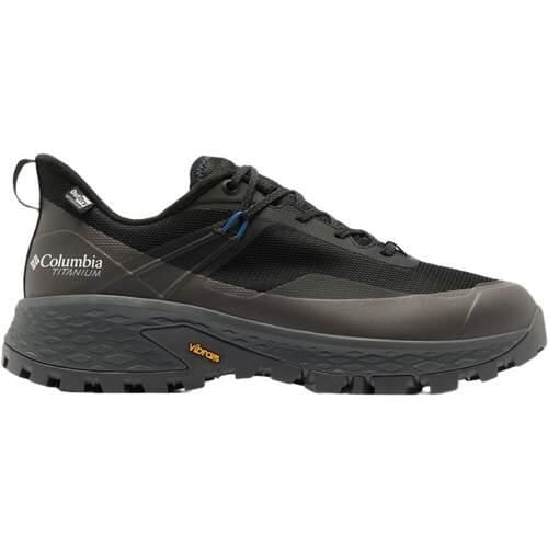 Buty trekkingowe męskie Columbia Tellurix Titanium Outdry. Czarne buty trekkingowe męskie Columbia, z materiału, bez zapięcia, trekkingowe. Za 664.00 zł.