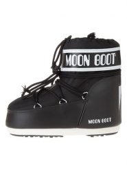Moon Boot Botki zimowe "Icon Low" w kolorze czarnym rozmiar: 42-44. Czarne botki damskie Moon Boot, na zimę, z materiału, bez obcasa, bez zapięcia. Za 522.14 zł.