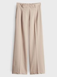 Someday Spodnie "Catsby" w kolorze beżowym rozmiar: 34. Brązowe spodnie materiałowe damskie Someday, bez wzorów, z materiału. Za 173.99 zł.