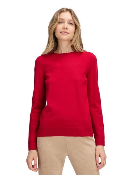 Betty Barclay Sweter w kolorze czerwonym rozmiar: 36. Czerwone swetry klasyczne damskie Betty Barclay, bez kołnierzyka. Za 104.95 zł.