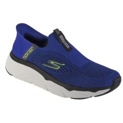 Buty sportowe Sneakersy męskie, Skechers Max Cushioning - Advantageous Slip-ins. Niebieskie buty sportowe na co dzień męskie Skechers, bez zapięcia, trekkingowe. Za 489.99 zł.