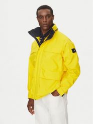 Tommy Hilfiger Kurtka przejściowa Regatta Mid Length Jacket MW0MW39200 Żółty Loose Fit. Żółte kurtki męskie Tommy Hilfiger, m, bez wzorów, z syntetyku, bez kaptura. Za 1,009.00 zł.
