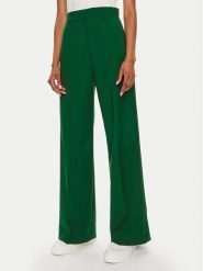 Weekend Max Mara Spodnie materiałowe Visivo 2425136041 Zielony Regular Fit. Zielone spodnie materiałowe damskie Weekend Max Mara, bez wzorów, z materiału. Za 579.99 zł.