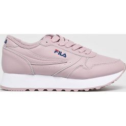 Fila - Buty Orbit Zeppa. Fioletowe buty sportowe na co dzień damskie Fila, bez wzorów, z materiału. W wyprzedaży za 229.90 zł.