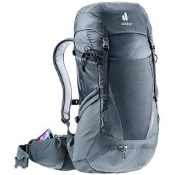 PLECAK FUTURA PRO 36 DEUTER. Czarne plecaki damskie Deuter, bez wzorów, z materiału. Za 839.99 zł.