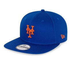 Czapka typu snapback New Era MLB New York Mets. Brązowe czapki męskie New Era, bez wzorów. Za 207.00 zł.