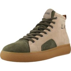 Buty SUN68 LUIS MIDI SUEDE Beżowy. Brązowe buty trekkingowe męskie SUN68, ze skóry, bez zapięcia, trekkingowe. Za 532.99 zł.
