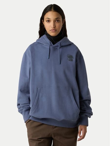 The North Face Bluza Powder Days NF0A8E4G Niebieski Relaxed Fit. Niebieskie bluzy bez kaptura męskie The North Face, m, z bawełny. Za 279.99 zł.