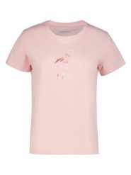 Icepeak Koszulka w kolorze jasnoróżowym rozmiar: XL. Różowe bluzki damskie ICEPEAK, xl, bez wzorów, z bawełny, bez kołnierzyka, bez ramiączek. Za 74.63 zł.