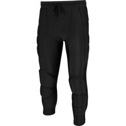 Spodenki kompresyjne 3/4 Reusch Soft Padded. Czarne szorty damskie REUSCH, bez wzorów, z materiału. Za 289.99 zł.