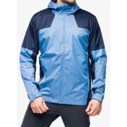 Kurtka przeciwdeszczowa męska Columbia Inner Limits III Jacket. Niebieskie kurtki męskie Columbia, m, bez wzorów, sportowe, bez kaptura. W wyprzedaży za 385.35 zł.