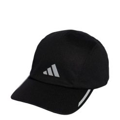 Czapka Running Mesh 4 Panel Climacool. Czarne czapki męskie Adidas, bez wzorów, z meshu. Za 109.00 zł.