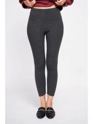 ASSUILI Legginsy w kolorze antracytowym rozmiar: 34. Czarne legginsy damskie Assuili, bez wzorów, z bawełny. Za 78.99 zł.