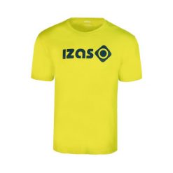 Koszulka sportowa z krótkim rękawem, 100% bawełna, dla mężczyzn Izas MORAN. Niebieskie t-shirty sportowe męskie IZAS, m, z bawełny, bez ramiączek, trekkingowe. W wyprzedaży za 126.04 zł.