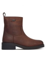Tommy Jeans Botki Tjw Soft Sole Chelsea Boots Lth EN0EN03080 Brązowy. Brązowe botki damskie Tommy Jeans, z jeansu, bez obcasa, na płaskiej podeszwie, bez zapięcia. Za 649.99 zł.