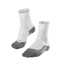 Skarpetki damskie Falke RU4. Białe skarpetki damskie Falke, bez wzorów, z materiału. Za 280.99 zł.
