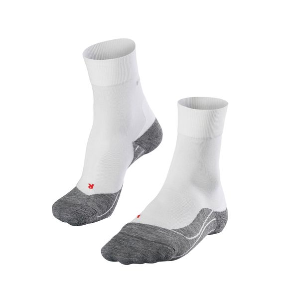 Skarpetki damskie Falke RU4. Białe skarpetki damskie Falke, bez wzorów, z materiału. Za 279.99 zł.