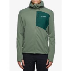 Bluza polarowa męska Vaude Monviso Fleece Jacket III. Zielone bluzy bez kaptura męskie Vaude, m, z polaru. Za 351.69 zł.