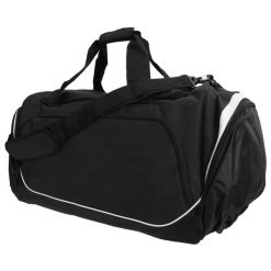 Torba / Pokrowiec Jumbo Pro Team (115 Litrów). Czarne torby męskie na ramię QUADRA, bez wzorów, z materiału, duże, z nadrukiem, bez dodatków. Za 291.99 zł.