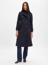 Lauren Ralph Lauren płaszcz wełniany Kobiety niebieski, 38. Niebieskie płaszcze damskie Lauren Ralph Lauren, na jesień, bez wzorów, z wełny, biznesowe. Za 1,199.95 zł.
