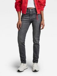 G-Star Dżinsy - Slim fit - w kolorze antracytowym rozmiar: W30/L30. Czarne jeansy damskie G-Star. Za 184.46 zł.