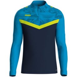Bluza dresowa zapinana na zamek błyskawiczny Jako Iconic. Niebieskie bluzy bez kaptura męskie Jako, m, z dresówki. Za 288.50 zł.