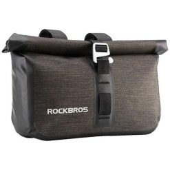 Sakwa, torba rowerowa na kierownicę Rockbros AS-016. Szare torebki klasyczne damskie ROCKBROS, bez wzorów, bez dodatków. Za 109.99 zł.