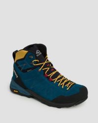 Buty męskie Dolomite CRODAROSSA LEATHER HIGH GTX LEGION BLUE. Niebieskie buty trekkingowe męskie Dolomite, z gore-texu, bez zapięcia, trekkingowe, gore-tex. Za 509.00 zł.
