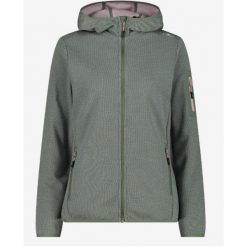 Bluza trekkingowa damska CMP Zip Hood. Zielone bluzy bez kaptura damskie CMP, m. Za 239.99 zł.