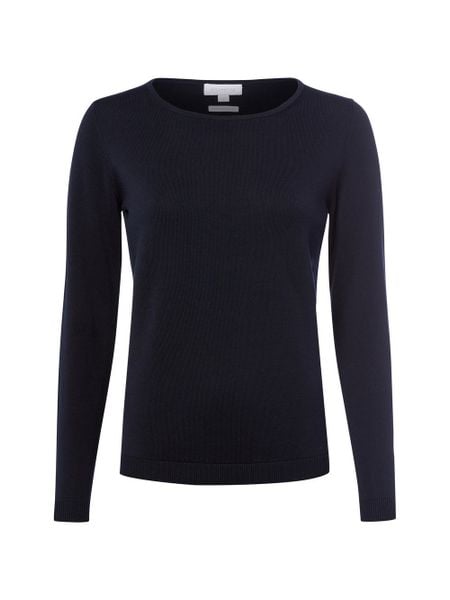 Brookshire Sweter z dzianiny DAmen Kobiety drobna dzianina niebieski, XXXL. Niebieskie swetry klasyczne damskie brookshire, na jesień, z bawełny, bez kołnierzyka. Za 79.95 zł.
