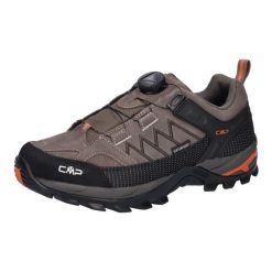 Buty trekkingowe męskie CMP Rigel. Brązowe buty trekkingowe męskie CMP, na zimę, z gumy, bez zapięcia, trekkingowe. Za 533.00 zł.
