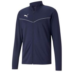 Bluza męska Puma teamRISE Training Poly Jacket granatowa. Białe bluzy bez kaptura męskie Puma, m. Za 195.00 zł.