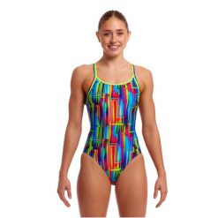 Strój kąpielowy jednoczęściowy FUNKITA The Glitch - Diamond Back. Stroje jednoczęściowe damskie FUNKITA, bez wzorów. Za 259.00 zł.