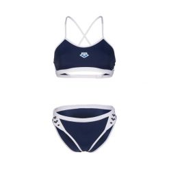 Damski 2-częściowy kostium kąpielowy Arena Icons Cross SO. Białe bikini damskie Arena, bez wzorów. Za 274.00 zł.