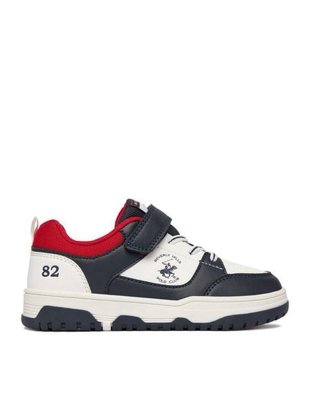 Beverly Hills Polo Club Sneakersy CEOWB-V3-8165 Biały. Białe buty sportowe chłopięce Beverly Hills Polo Club, bez wzorów, z materiału, bez zapięcia. Za 129.99 zł.