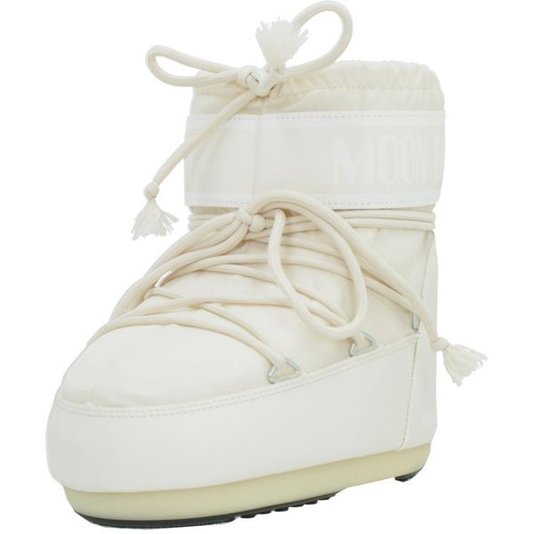 Buty MOON BOOT MB ICON LOW NY Biały. Białe obuwie trekkingowe damskie Moon Boot, na zimę. Za 728.99 zł.