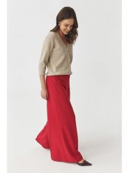 TATUUM Spodnie "Manikimia 1" w kolorze czerwonym rozmiar: 38. Czerwone spodnie materiałowe damskie Tatuum, bez wzorów, z materiału. Za 231.13 zł.