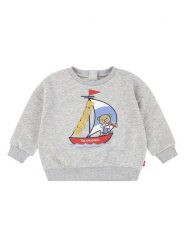 Levi's Kids Bluza w kolorze szarym rozmiar: 86. Szare bluzy i bluzki niemowlęce Levi's Kids, bez wzorów, bez ramiączek, bez kaptura. Za 83.45 zł.