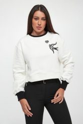Bluza damska z logo Mandorlato PINKO. Bluzy bez kaptura damskie Pinko, s. Za 809.00 zł.