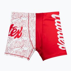 Spodenki treningowe Fairtex Vale Tudo CP4. Czerwone szorty sportowe męskie FAIRTEX, l, z materiału, do biegania. Za 309.99 zł.