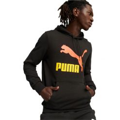 Bluza z kapturem Puma Classics Logo Hoodie S Tr, Mężczyźni. Czarne bluzy z kapturem męskie Puma, m, z bawełny. Za 390.00 zł.
