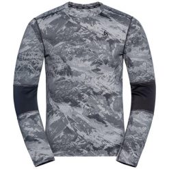Koszulka termoaktywna męska Odlo Whistler Eco. Szare bielizna termoaktywna męska Odlo, m, bez wzorów. W wyprzedaży za 279.99 zł.