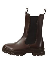 GANT Footwear Skórzane sztyblety "Monthike" w kolorze brązowym rozmiar: 41. Brązowe botki damskie GANT Footwear, ze skóry, sportowe, bez obcasa, bez zapięcia. Za 426.66 zł.